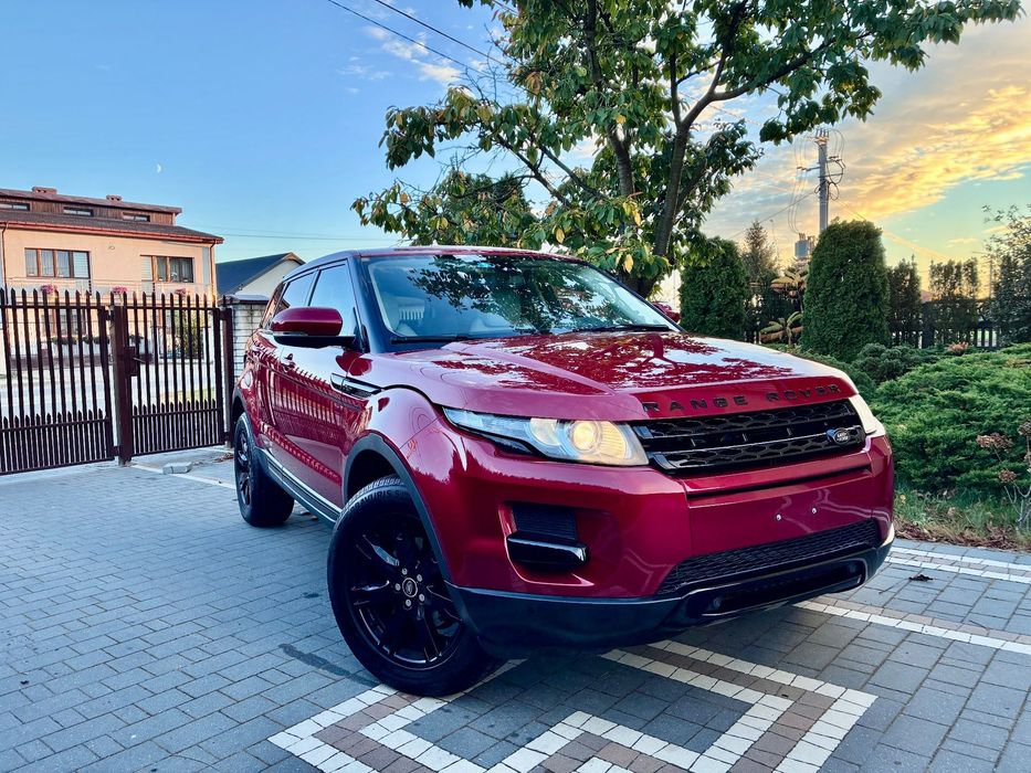 Land Rover Range Rover Evoque 2.0 Benzyna 240KM | BIAŁE SKÓRY ASO Serwis Bezwypadkowy ORYGINAŁ