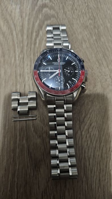 Zegarek męski Pagani Design PD-1701  Moon watch kwarc szafir chronograf