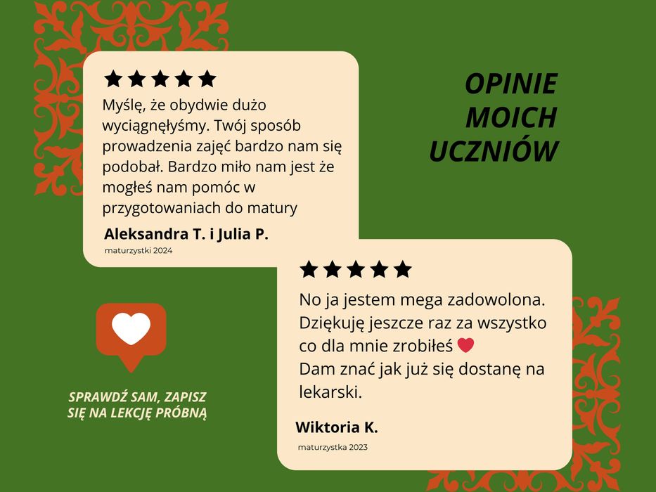 Korepetycje z biologii rozszerzonej online