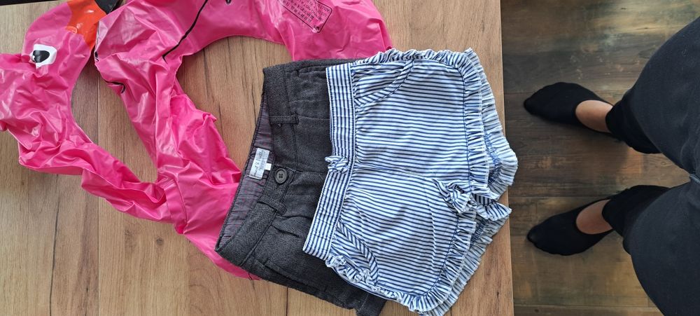2 pary spodenek rozmiar 98+ kółko do pływania