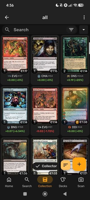 900 Cartas magic random