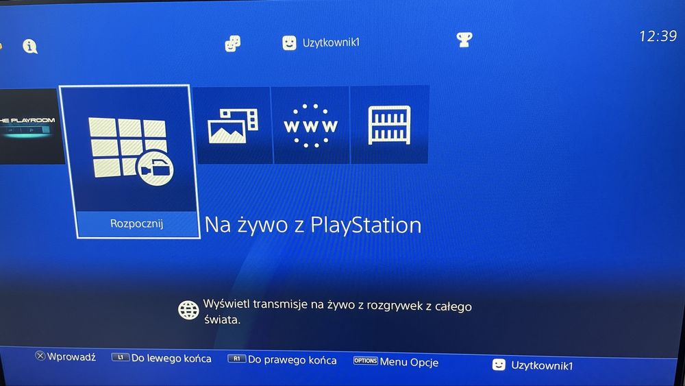 Konsola PS4 wersja CUH-1216B 1TB dysk