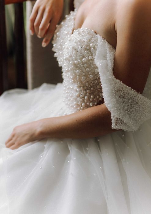 Весільна сукня "Перлинове Сяйво" — розкіш і ніжність в одному образі!