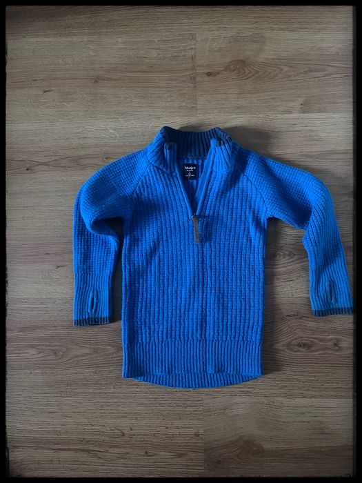 Ciepły wełniany sweter golf Vikafjell 6 lat