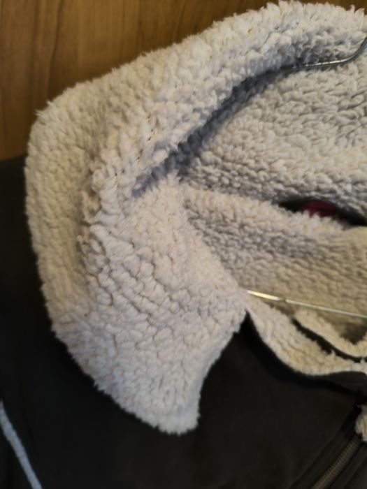 kożuszek góralski kożuch kurtka futerko brązowa strój góralski folk 38