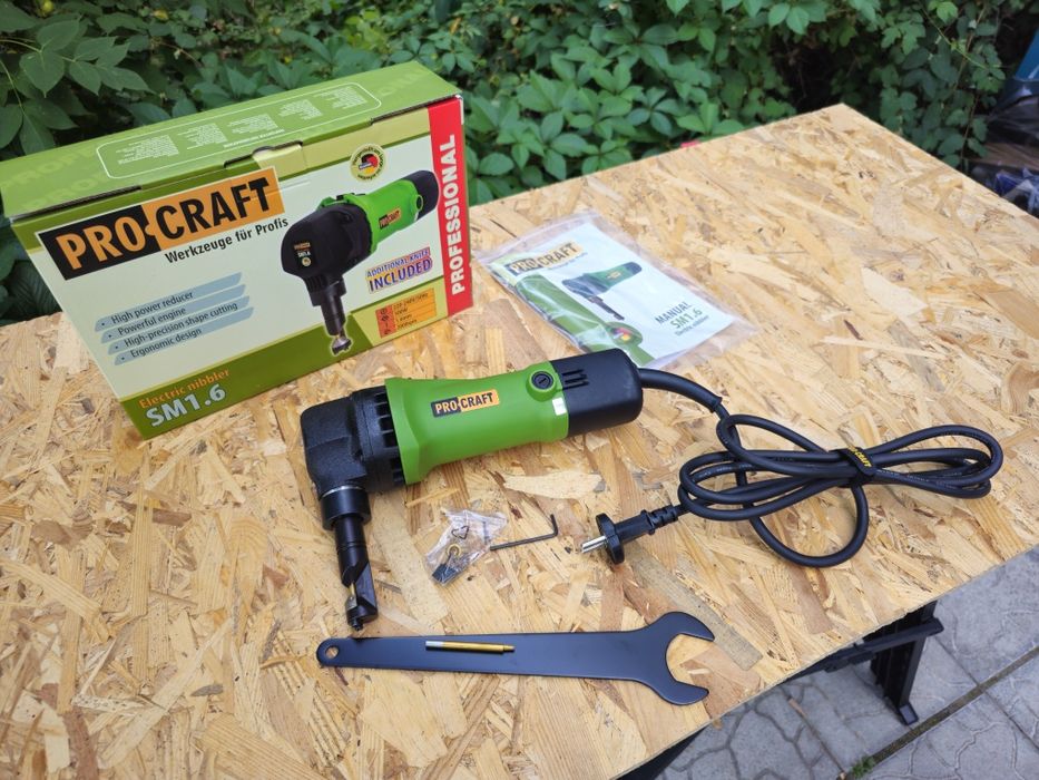 Вырубные Высечные Ножницы по металлу ProCraft SM1,6 Электроножницы