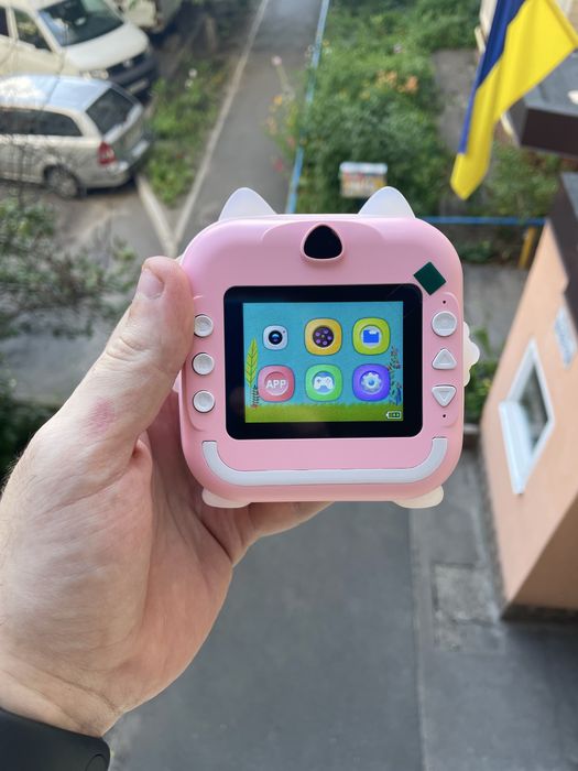 ПОДАРУНОК 2025, Дитячий фотоапарат миттєвого друку + Bluetooth версія