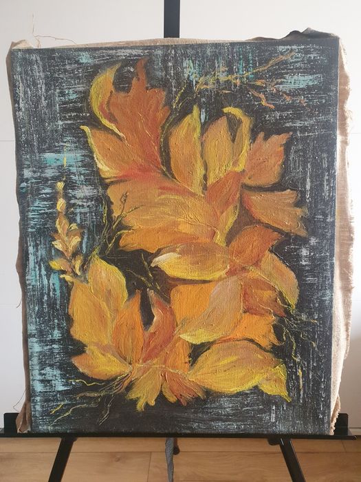 Obraz abstrakcja na płótnie