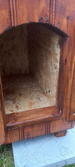 Буда для собаки утеплена 65х75х65см