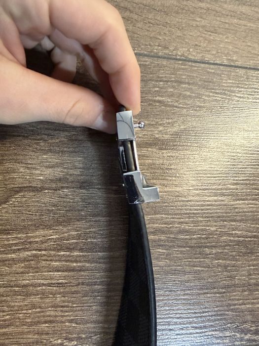 Pasek markowy czarny