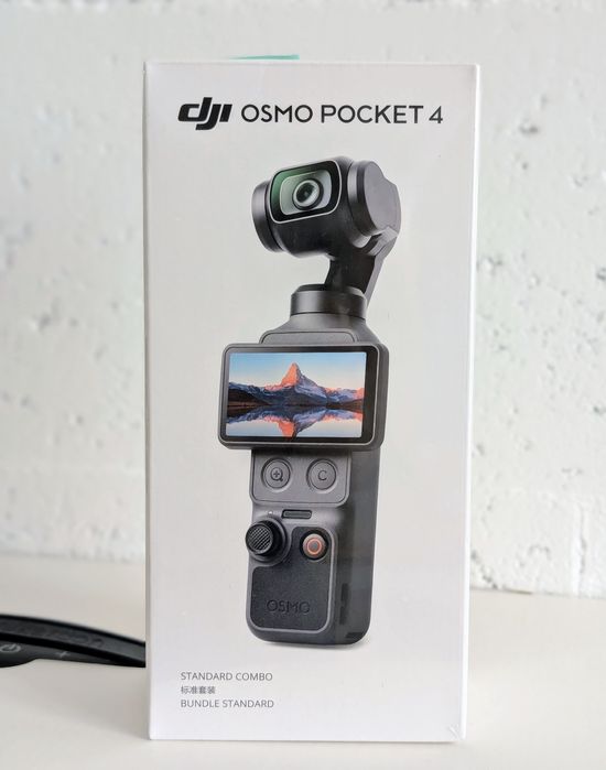 Екшн-камера DJI Osmo Pocket 4 Standard Combo + Безкоштовна доставка!