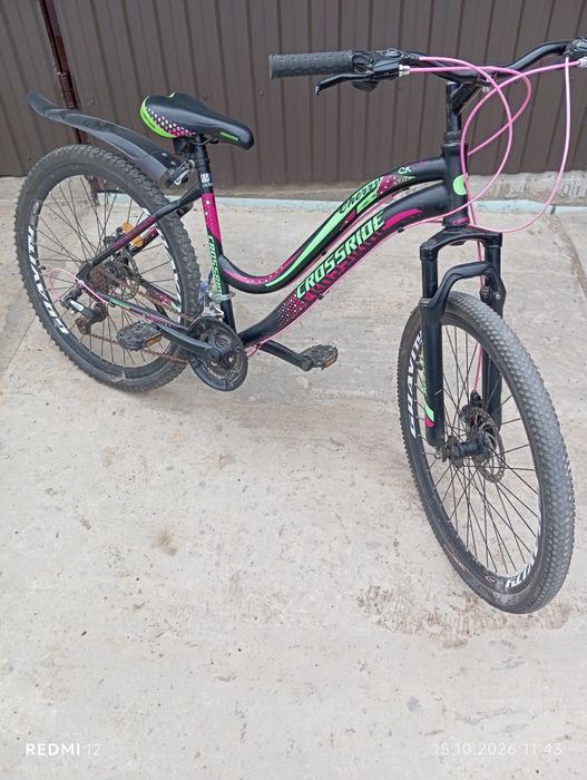 Велосипед,Жіночий гірський велосипед Crossride Cherry 26" • Стан НОВОГО! 4800грн