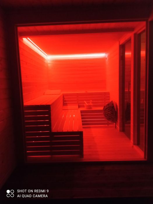 Domek wypoczynkowy z 2 apartamentami do wyboru,  basen, sauna, balia