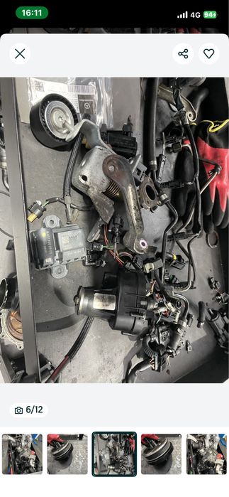 Motor mercedes 2143 cc cdi OM 651 biturbo  muito material do mesmo