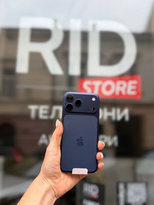 iPhone 17 PRO MAX 512GB Blue Аккумулятор 100% (42 цикли) Neverlock Фіз. Сім карта