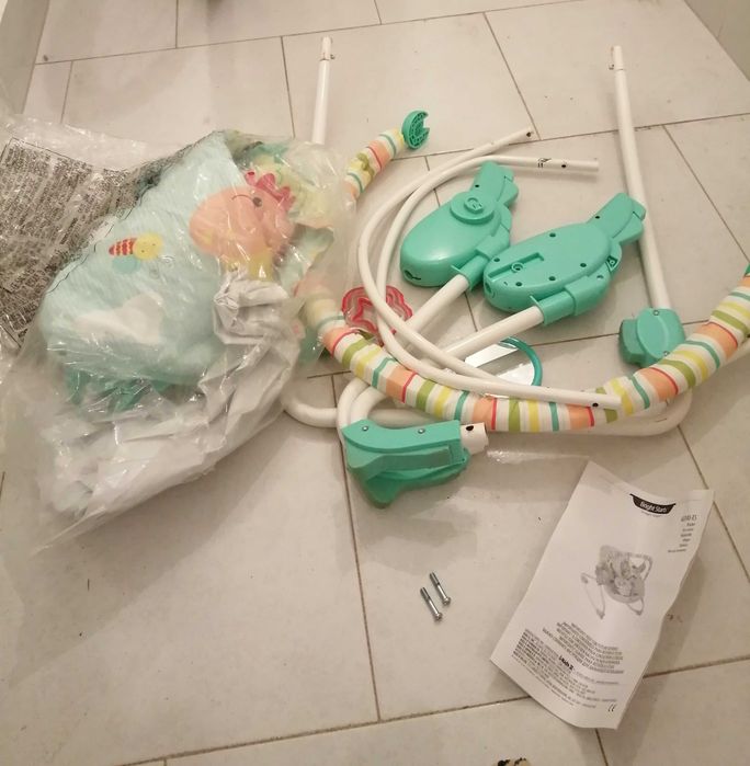 Cadeira de balanço e assento para bebés, Bright Starts