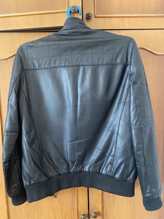 Куртка Чоловіча шкіряна бомбер