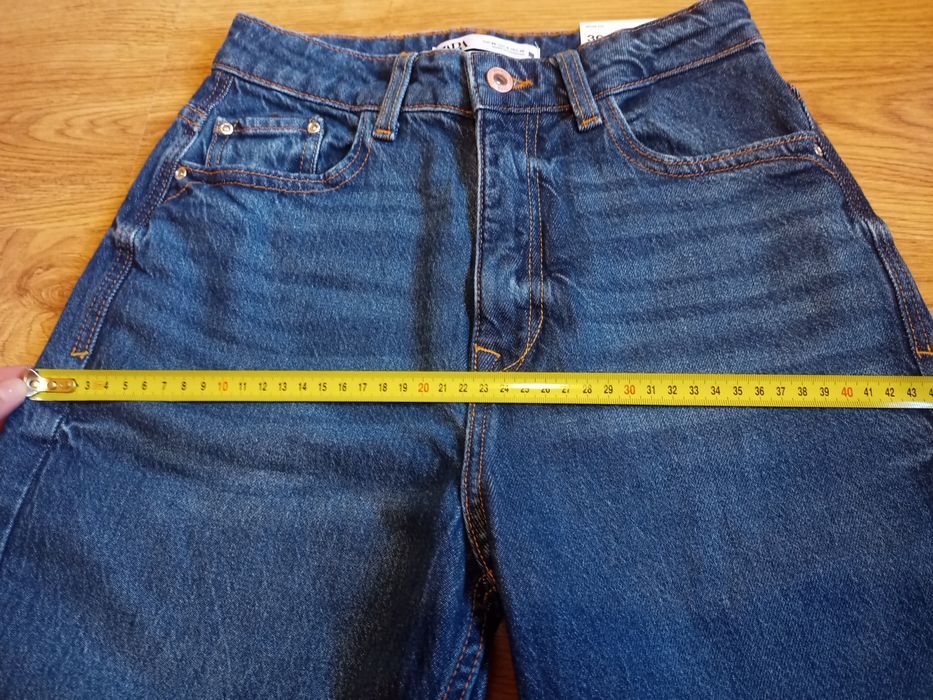 Jeansy dżinsy zara mom fit 36