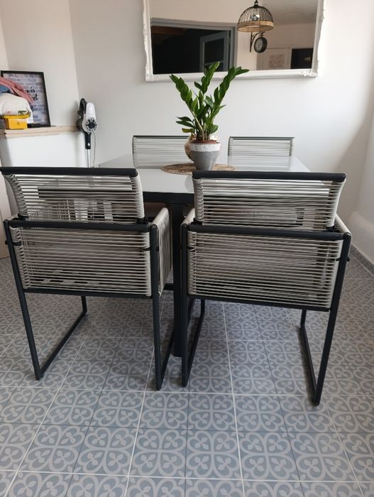 Mesa Jantar + 4 Cadeiras