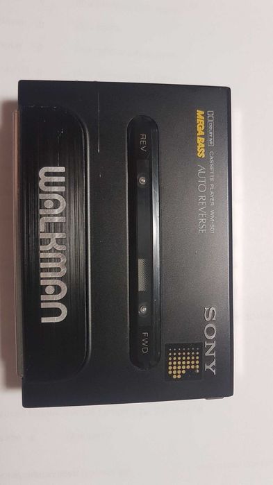Кассетный плеер SONY WM-501 Mega Bass/дефект/ made in Japan