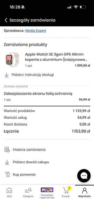 oryginalny pasek do Apple watch
