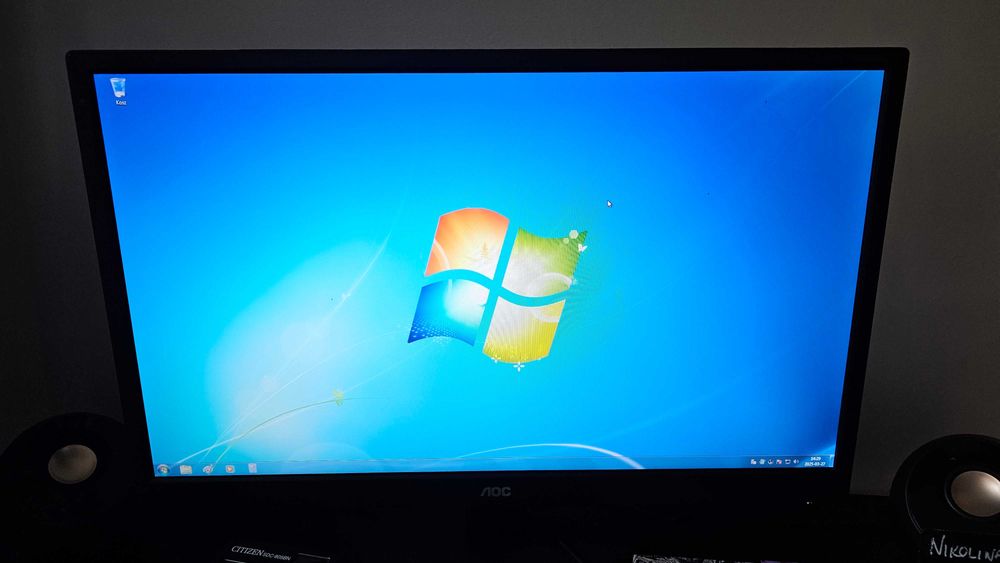 Zestaw komputerowy Intel Core i3 monitor Aoc 24 cale sprawny