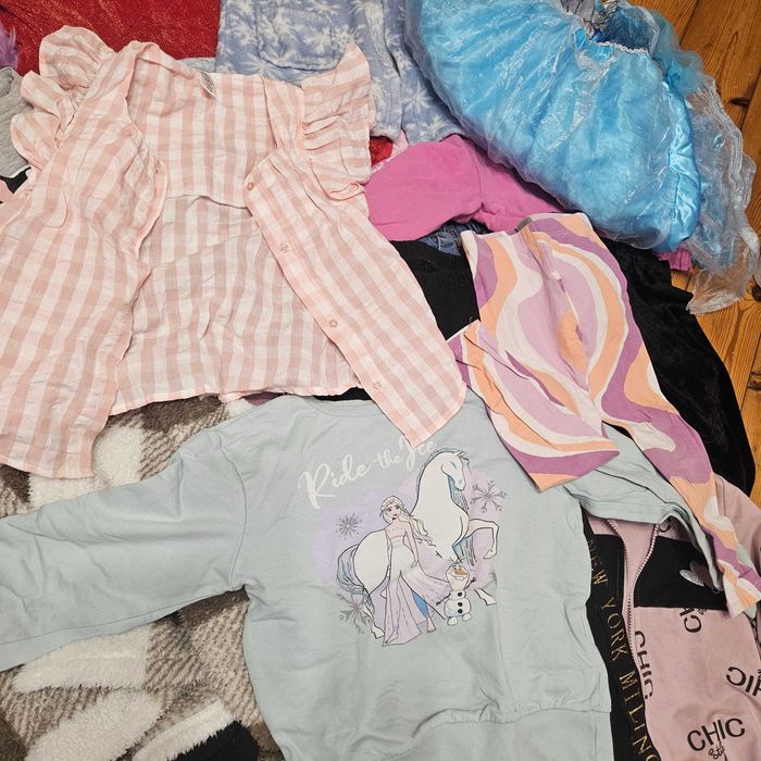 Ubrania dla dziewczynki 7-8lat