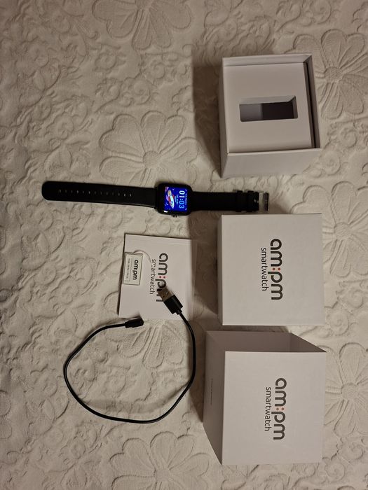 Smartwatch zegarek firmy AM:PM