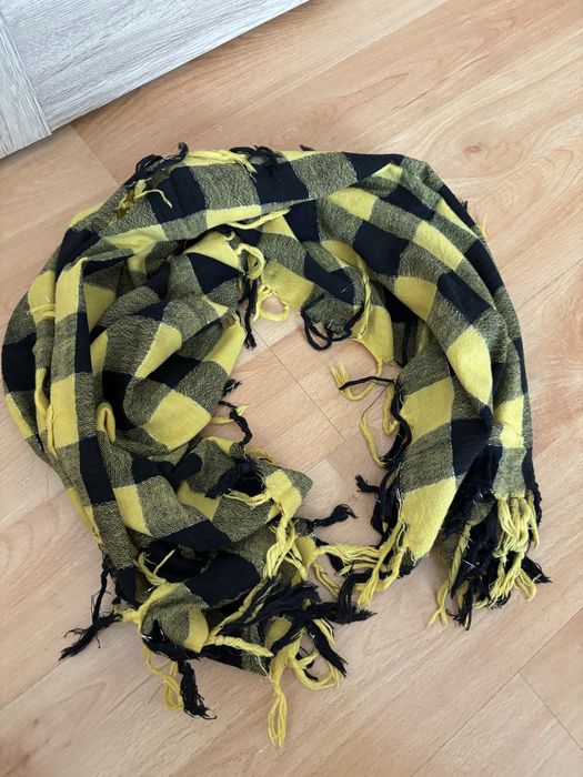 Szalik chustka jesienna w kratkę