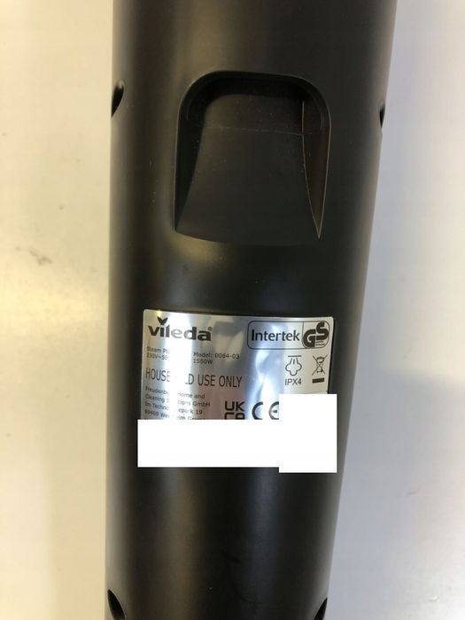 Dampfer Vileda Steam Plus PowerPad Zestaw Higieniczna czystość