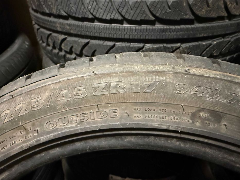 1 шт 225/45 R17 Nokian Hakka Z