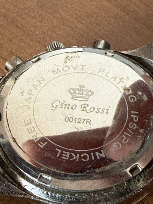 Zegarek Męski Gino Rossi 00127R | Srebrna Bransoleta