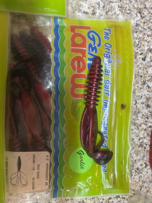 Amostras de pesca marca GENE LAREW