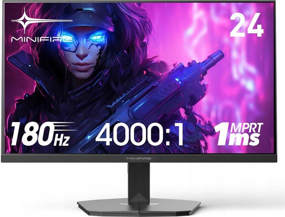 Monitor LED Minifire MF24X3AC 24" 1920 x 1080 FullHD 144Hz