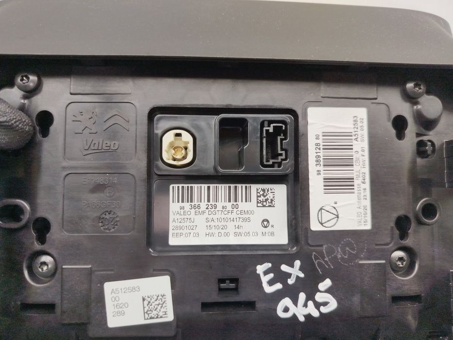 Display / ecrã de informações CITROËN C3 Aircross II (2R_, 2C_)