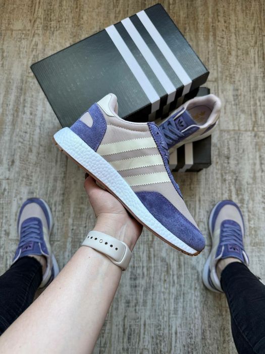 Кросівки Жіночі Adidas Iniki Beige Violet / Жіночі Кросівки / Adidas / Адідас