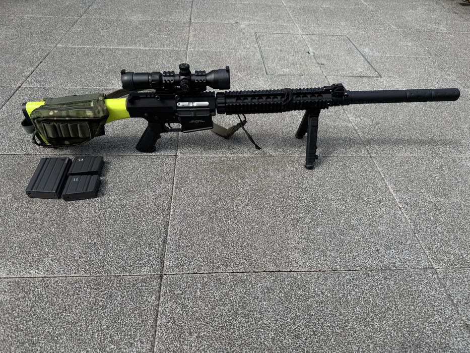 SR25 (GR25 - G&G) c/ upgrades - Airsoft