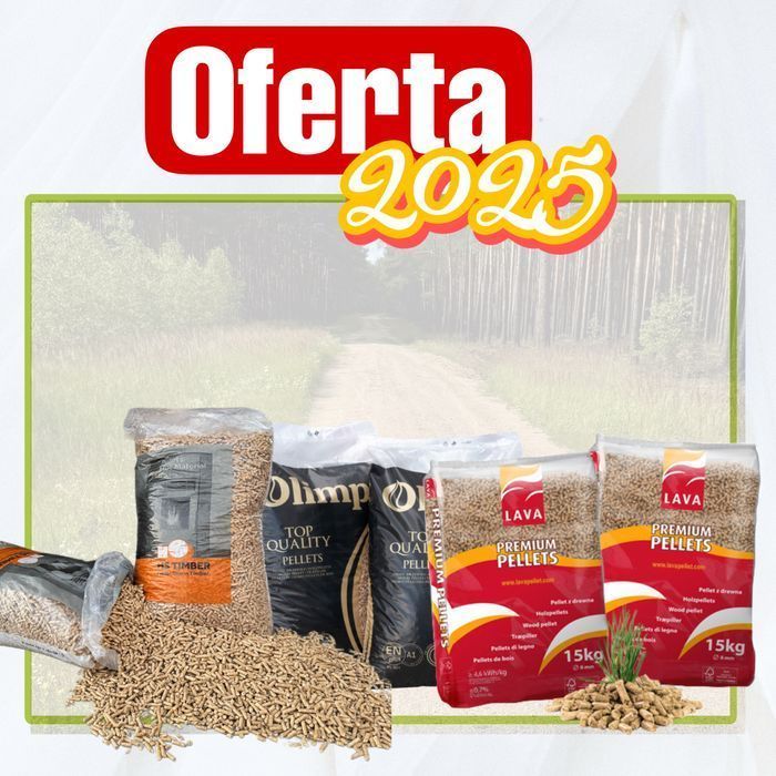 Pellet Lava 15kg – DIN PLUS A1 | Najwyższa jakość | DARMOWA DOSTAWA