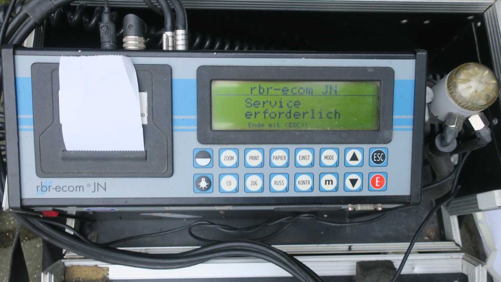 Analizator spalin ecom JN