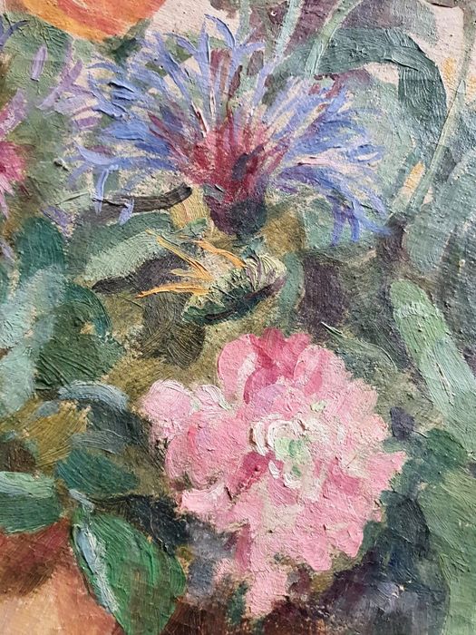 Obraz olejny  na płótnie Kwiaty