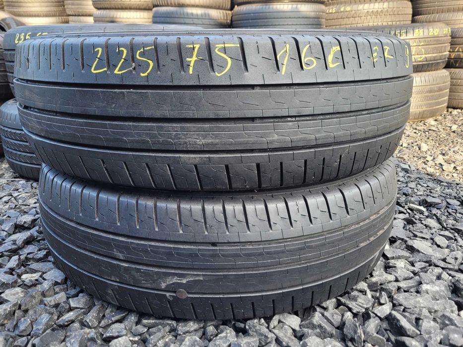 WYSYŁKA 2 Opony Letnie 225 75 R16 C Pirelli Carrier 2022r.
