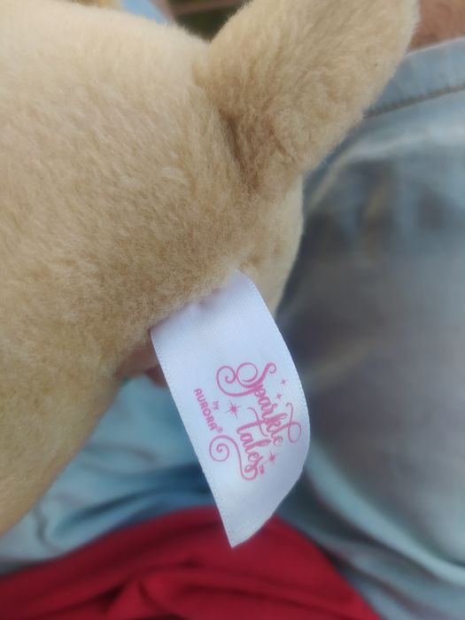 Cachorro golden retriver Sparkle tales peluche como novo- oferta dos portes de correio