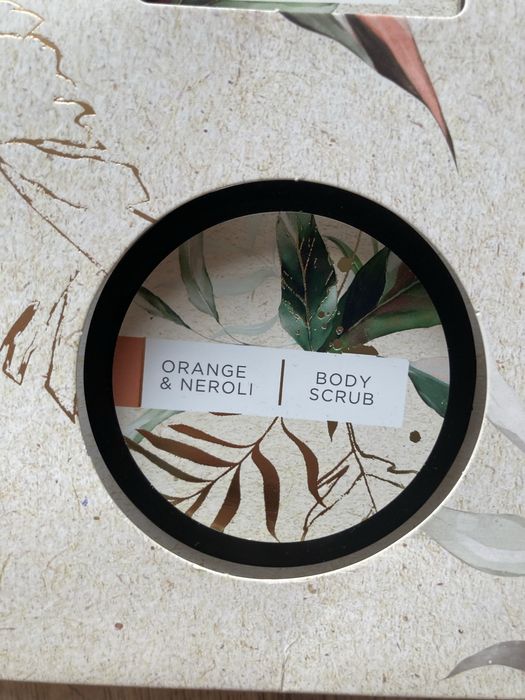 Zestaw kosmetyków orange&neroli bath collection vegan vegańskie