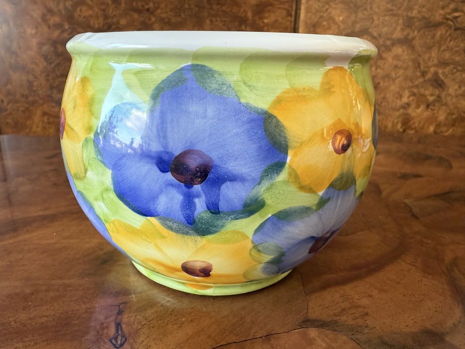 Osłonka na kwiaty w bratki