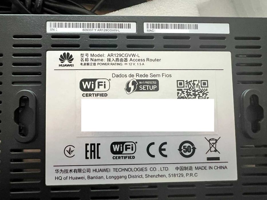 Router Profissional Huawei AR129CGVW-L Wan-4G+ LTE + Wi-Fi Dual Band
