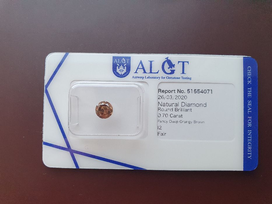 Diament Brylant 0,70 Carat CERTYFIKAT Tanio!