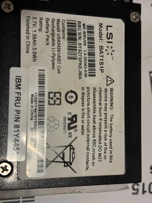 kontroler RAID ServeRAID M5015