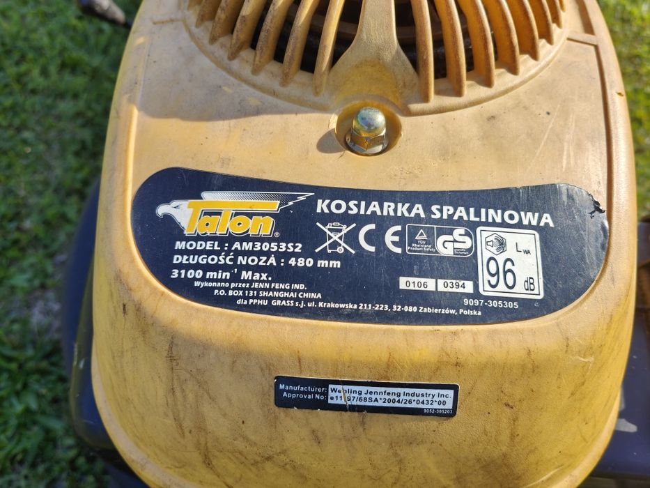 Kosiarka spalinowa z napędem