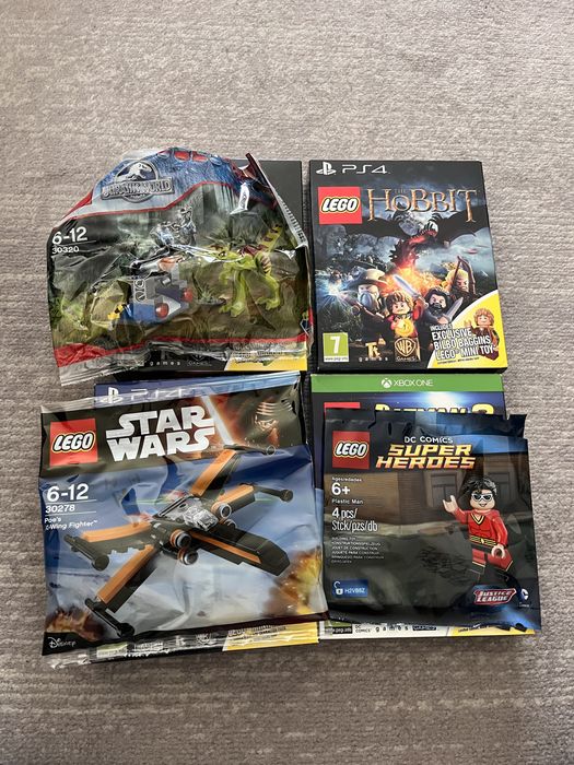 Conjunto de edições especiais de videojogos LEGO
