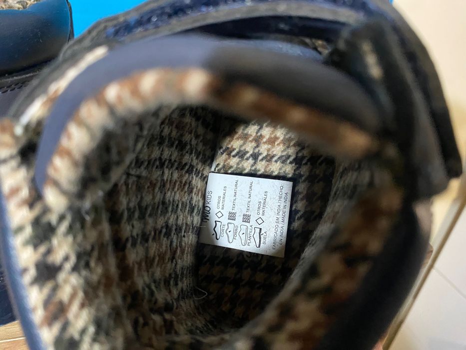 Botas de criança Mo ( Modalfa ) azuis - Nr 34